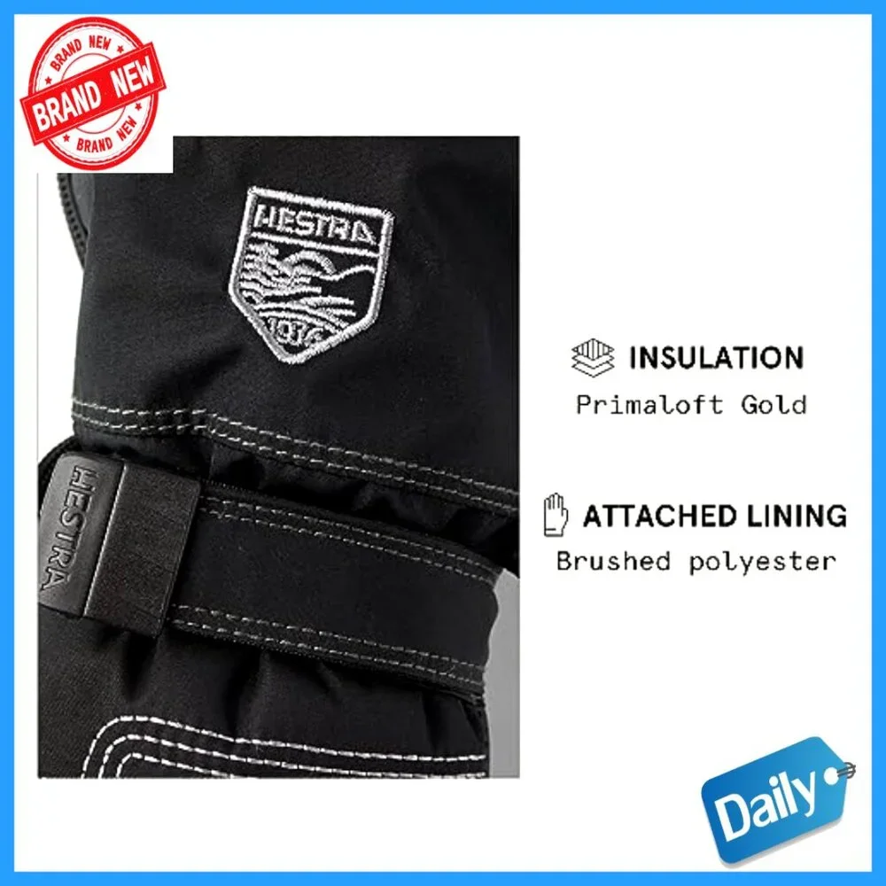 Waterproof Insulated Mittens for Kids Winter Snow Play Size 3